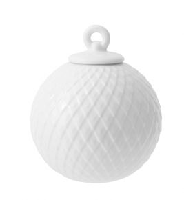 Lyngby Porcelæn Rhombe Christmas bauble