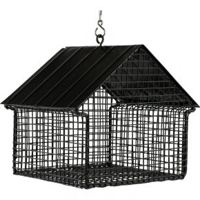 Wildlife Garden Bird feeder cottage for peanuts 600 ml