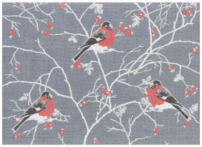Ekelund Christmas & Winter Frost twig placemat (eco-tex) 35x48 cm
