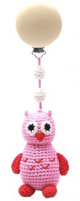 Naturezoo Crocheted Pram Pendant Owl