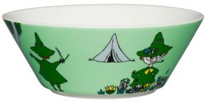 Moomin by Arabia Moomins Snufkin bowl Ø 15 cm green