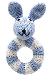 Naturezoo Crocheted Rattle Rabbit