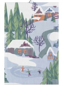 Ekelund Christmas & Winter Winter life tea towel (eco-tex) 40x60 cm