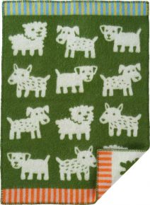 Klippan Voff baby woollen blanket 65x90 cm (oeko-tex)