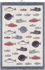 Ekelund Maritime ocean ribbed tea towel (oeko-tex) 40x60 cm