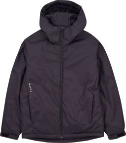 Makia Clothing Men rain jacket lined with hood Almar black