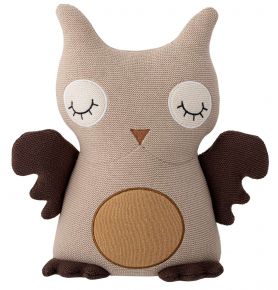 Bloomingville Mini cuddly toy height 32 cm natural, dark brown