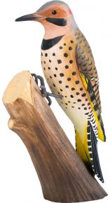 Wildlife Garden Decobird Northern Flicker hand carved