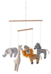 Bloomingville Mini children's mobile zoo height 30.5 cm Ø 25.5 cm