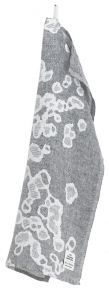 Lapuan Kankurit Saimaannorppa (Saima ringed seal) tea towel / guest towel 48x70 cm white, grey