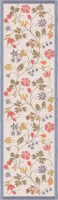 Ekelund Summer flower table runner (oeko-tex) 35x120 cm multicolored