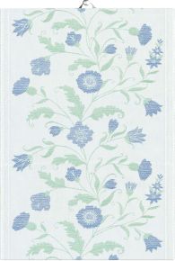 Ekeklund Summer Blue Flower tea towel (eco-tex) 35x50 cm