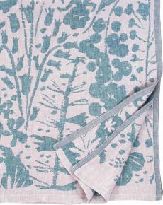 Lapuan Kankurit Villiyrtit (wild herbs) shower towel / sauna towel / beach towel 95x180 cm  (oeko-te