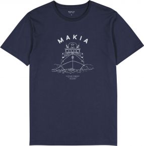 Makia Clothing Men T-shirt with print Mariner