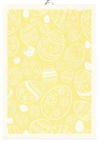 Ekelund Easter Egg tea towel (eco-tex) 35x50 cm