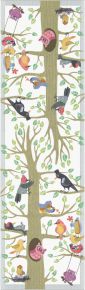 Ekelund Spring Spring Birds table runner (oeko-tex) 35x120 cm