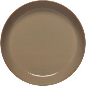 Marimekko Oiva plate with high edge Ø 20 cm terra