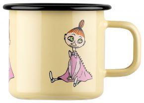 Muurla Moomins Mymble cup / mug enamel 0.37 l yellow, multicolored