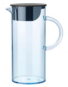 Stelton EM77 jug w. lid 1.5 l plastic light blue