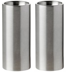 Stelton Cylinda Line AJ salt shaker & pepper shaker 2 pcs