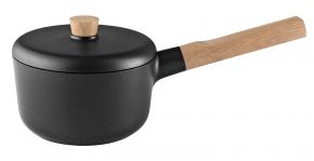 Eva Solo Nordic Kitchen alu black saucepan with lid 1.5 l