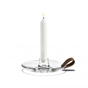 Holmegaard Design with light block candlestick for candles with Ø 2,3 cm