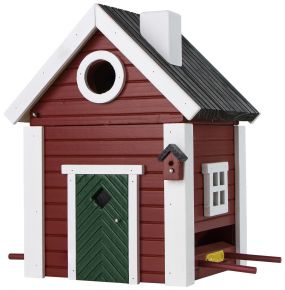 Wildlife Garden Multiholk Sweden cottage plus bird feeder / nesting box