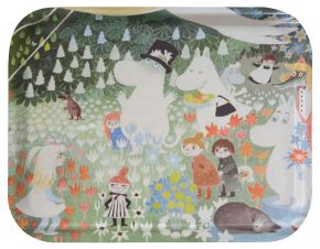 Opto Design Moomins Dangerous Journey tray 20x27 cm