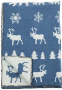 Klippan Wilderness woollen blanket 90x130 cm (oeko-tex)