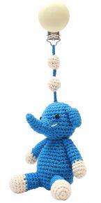 Naturezoo Crocheted Pram Pendant Elephant