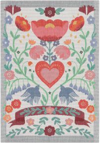 Ekelund Spring spring feelings tea towel (oeko-tex) 35x50 cm pink, multicolored