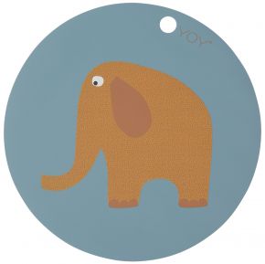Oyoy Mini child placemat elephant wipeable