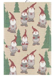 Ekelund Tomte chorus tea towel (eco-tex) 40x60 cm
