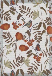Ekelund Autumn Fåglabäck tea towel (oeko-tex) 35x50 cm brown
