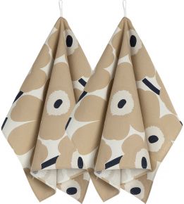 Marimekko Unikko tea towel 47x70 cm 2 pcs