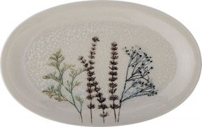 Bloomingville Bea dish 18x28,5 cm cream, multicolor