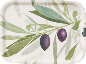 Klippan Olive tray 20x27 cm violet, green, cream white