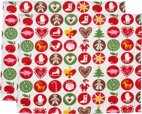 Klippan Ornaments placemat (eco-tex) multicolored 2 pcs