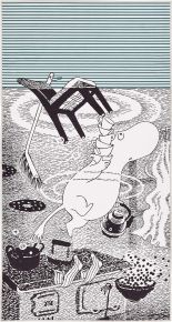 Vallila Moomin Tulva (flood) rug 80x150 cm
