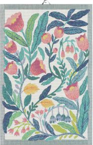 Ekeklund Spring Cow Bells tea towel (oeko-tex) 40x60 cm multicolored