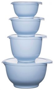 Rosti Margrethe mixing bowl with lid (0.5, 0.75, 1.5, 3 l) set 8 pcs