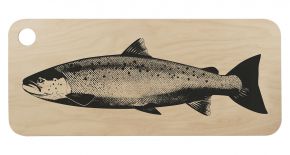 Muurla Nordic the salmon cutting board / serving board 20x46 cm