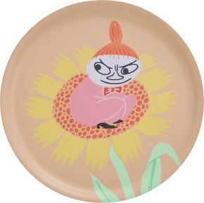 Muurla Moomins sunflower tray Ø 35 cm yellow, pink, orange, white