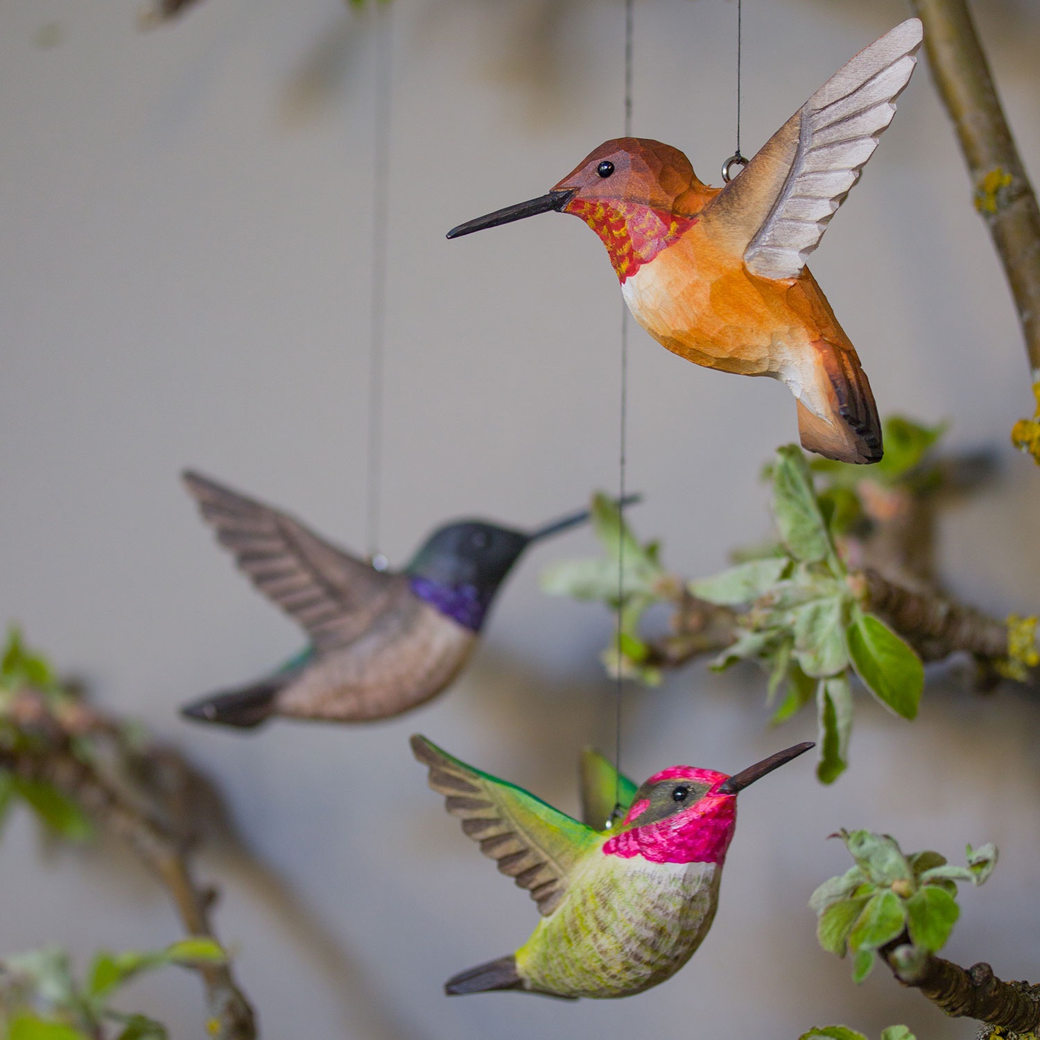 DecoBird Colibri Roux Wildlife Garden