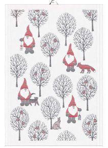 Ekelund Christmas & Winter Tomte life tea towel (oeko-tex)