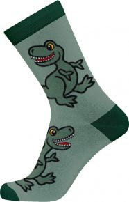 Bo Bendixen Unisex socks green T-REX