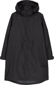 Makia Clothing Ladies Rain Jacket with adjustable Hoodie Rey