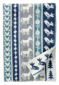 Klippan Nature woollen throw 90x130 cm (eco-tex) (eco-tex)