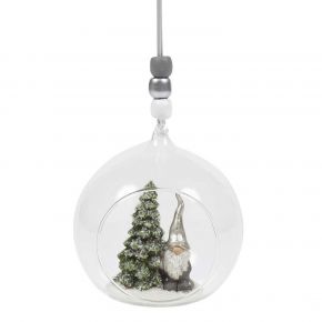 Nääsgränsgården Christmas tree bauble Tomte Fritte Ø 9.8 cm