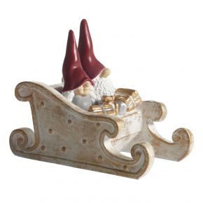 Nääsgränsgården Tomte high hat & mother sleigh height 10 cm